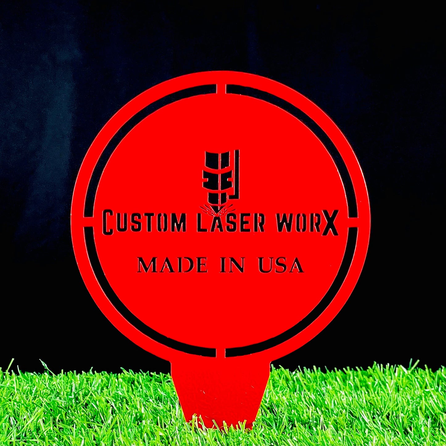 Custom Metal Golf Course Tee Markers