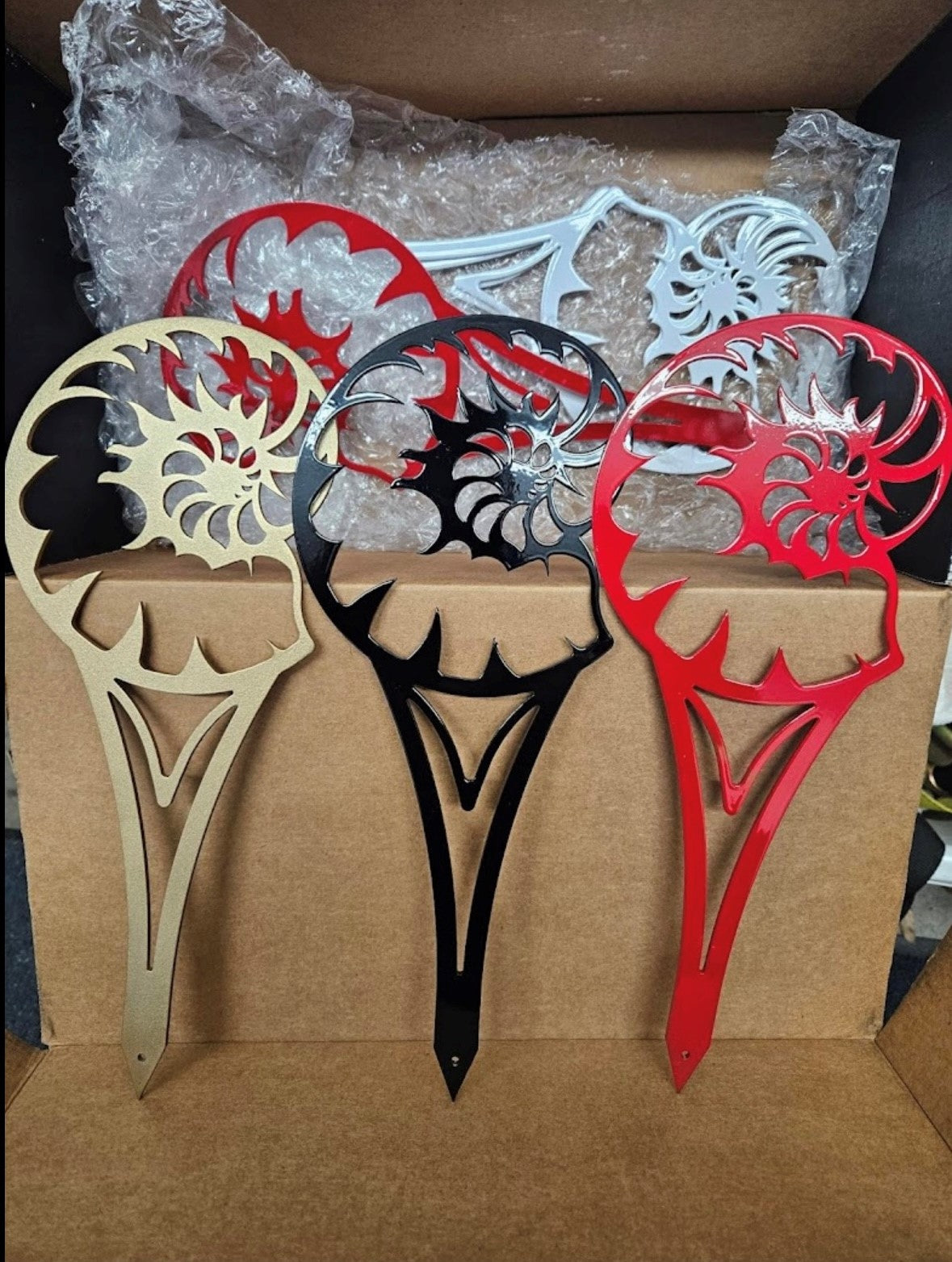Custom Metal Golf Course Tee Markers