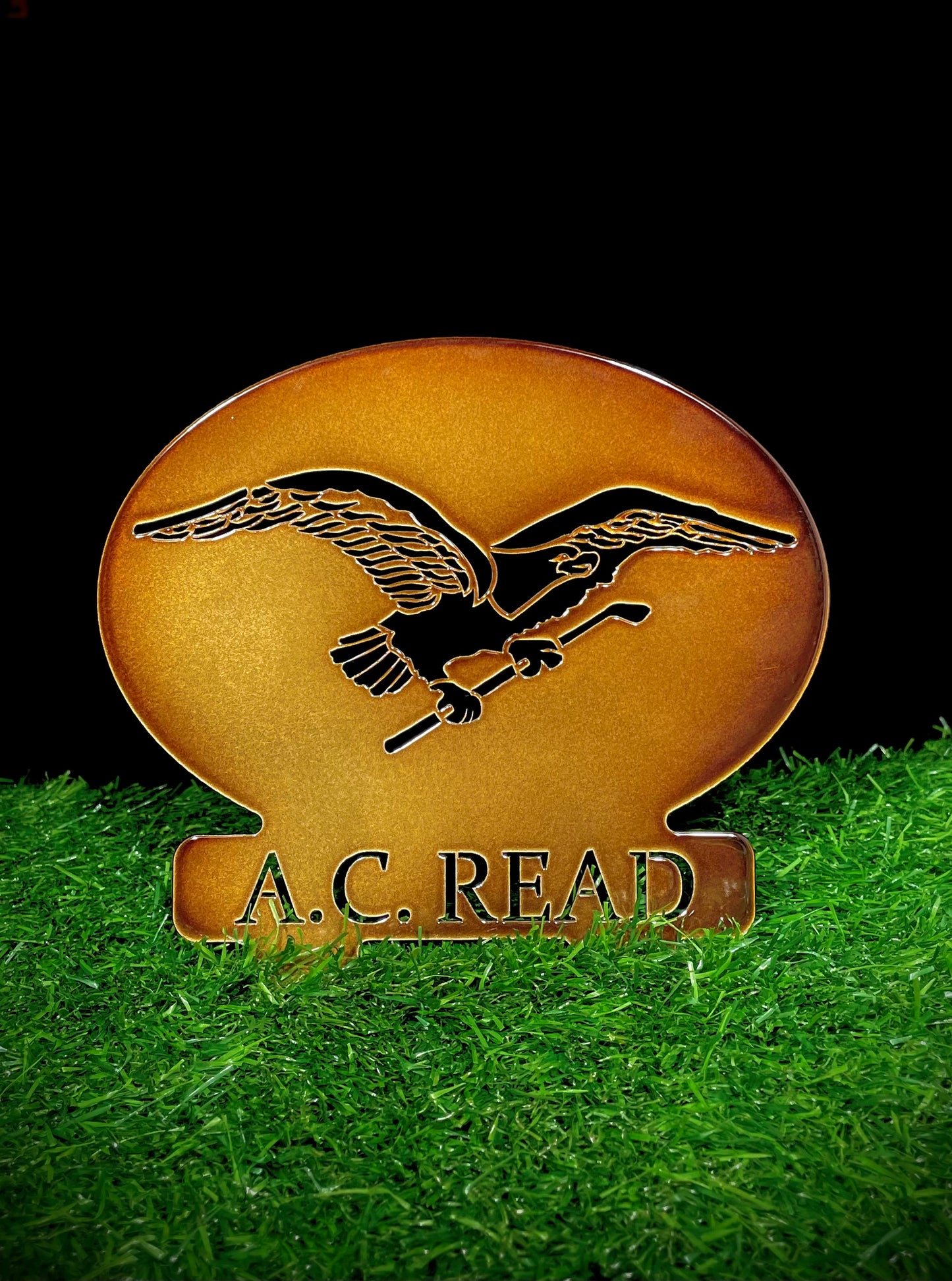Custom Metal Golf Course Tee Markers