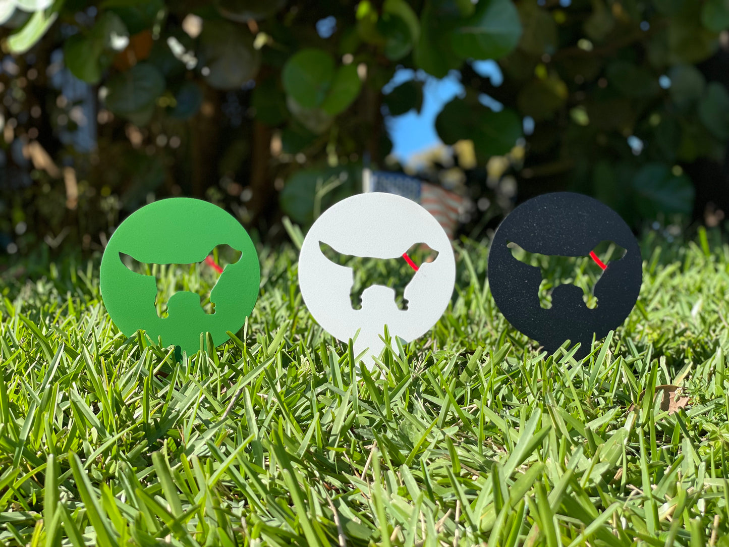 Custom Metal Golf Course Tee Markers