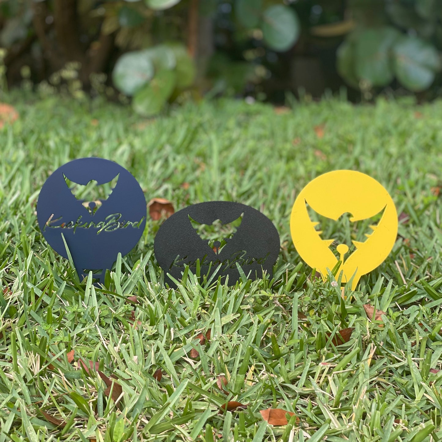 Custom Metal Golf Course Tee Markers