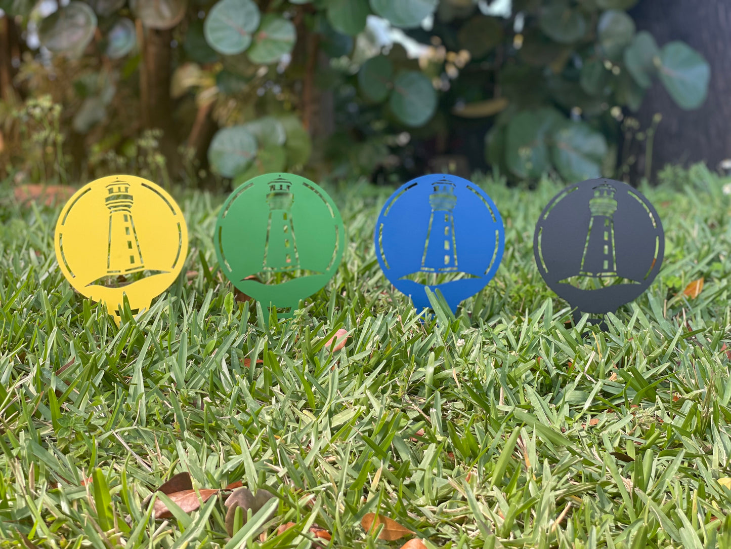 Custom Metal Golf Course Tee Markers