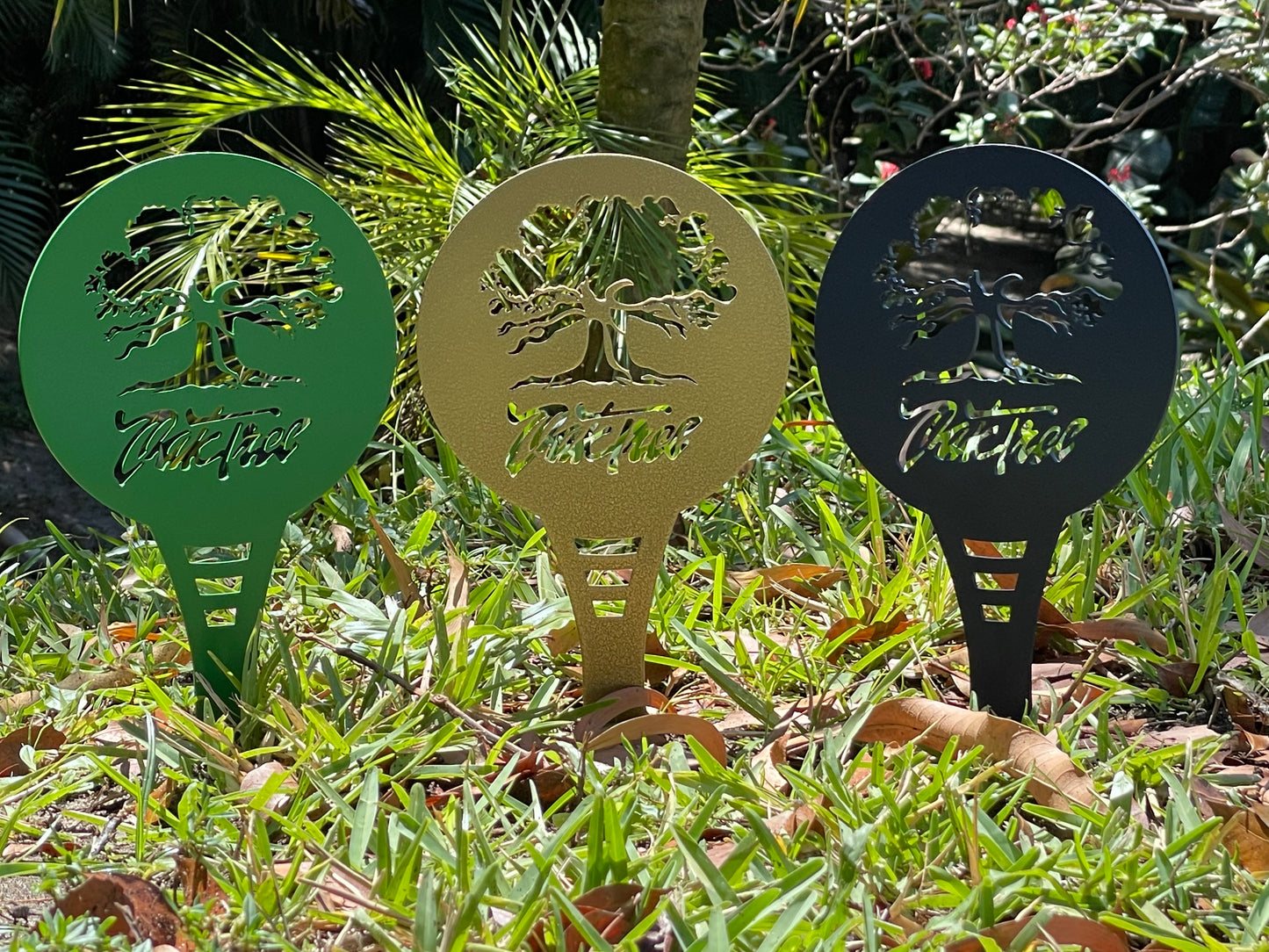 Custom Metal Golf Course Tee Markers