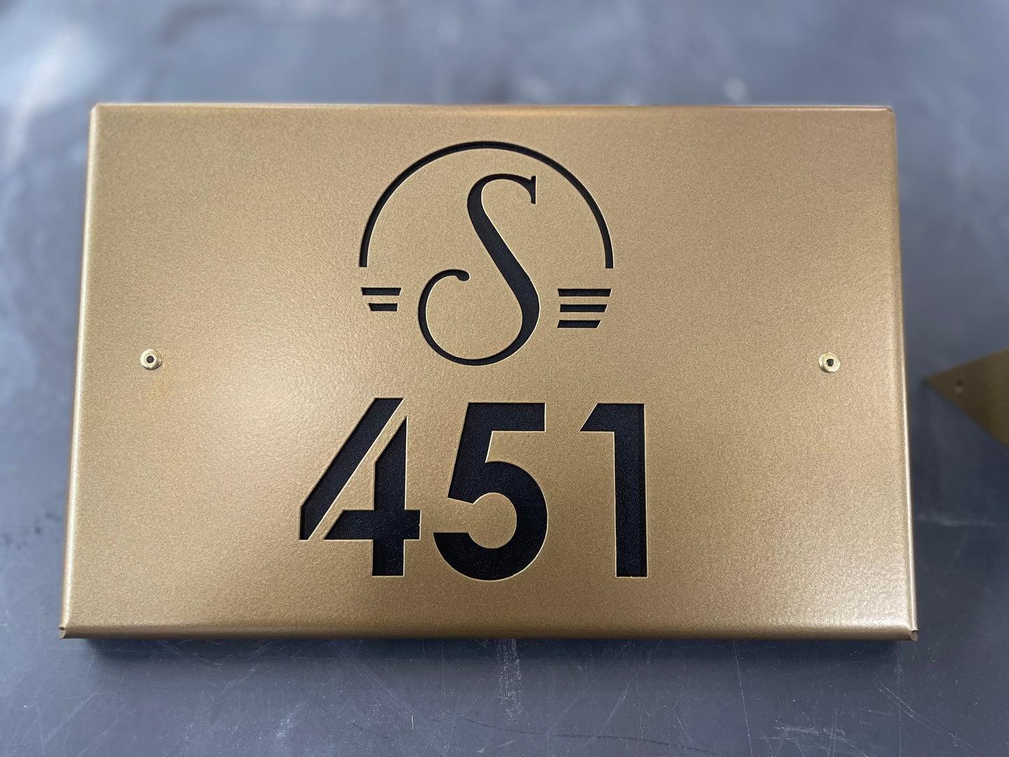 Custom Metal Yard Markers