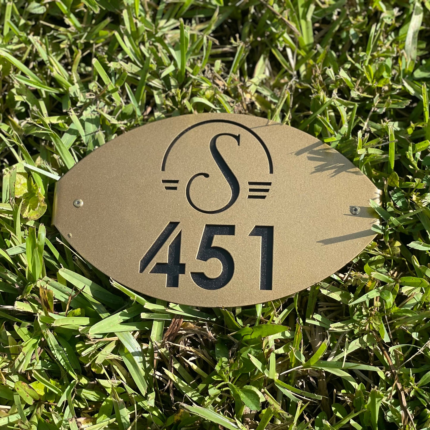 Custom Metal Yard Markers