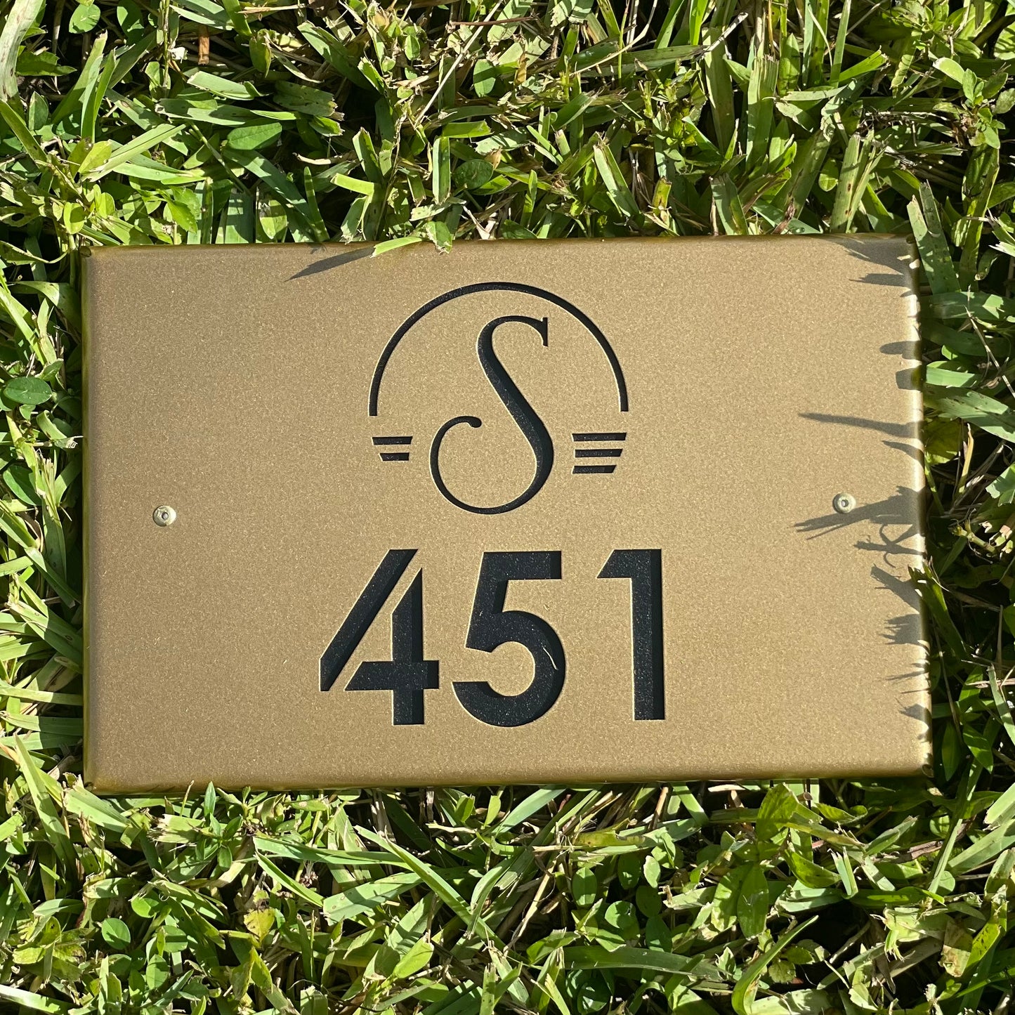 Custom Metal Yard Markers