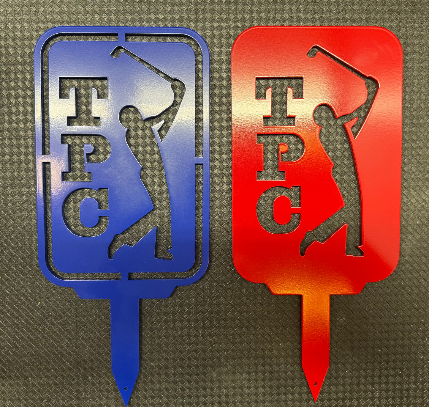 Custom Metal Golf Course Tee Markers