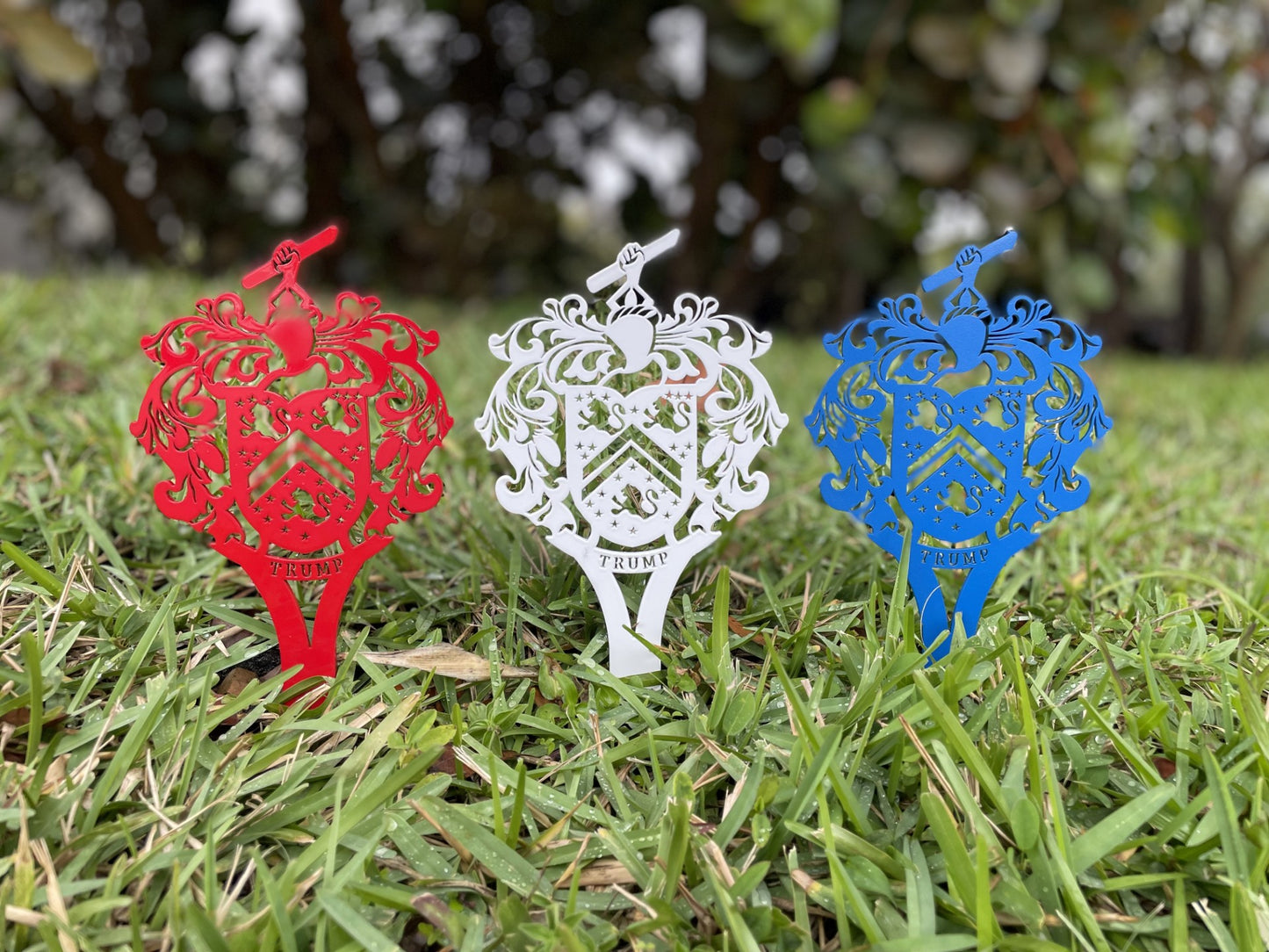 Custom Metal Golf Course Tee Markers