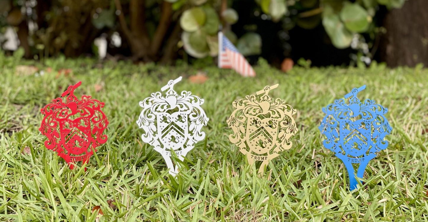 Custom Metal Golf Course Tee Markers