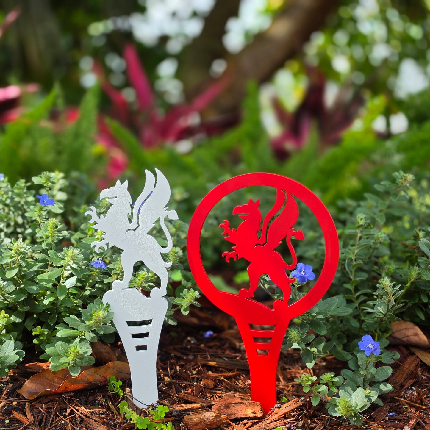 Custom Metal Golf Course Tee Markers