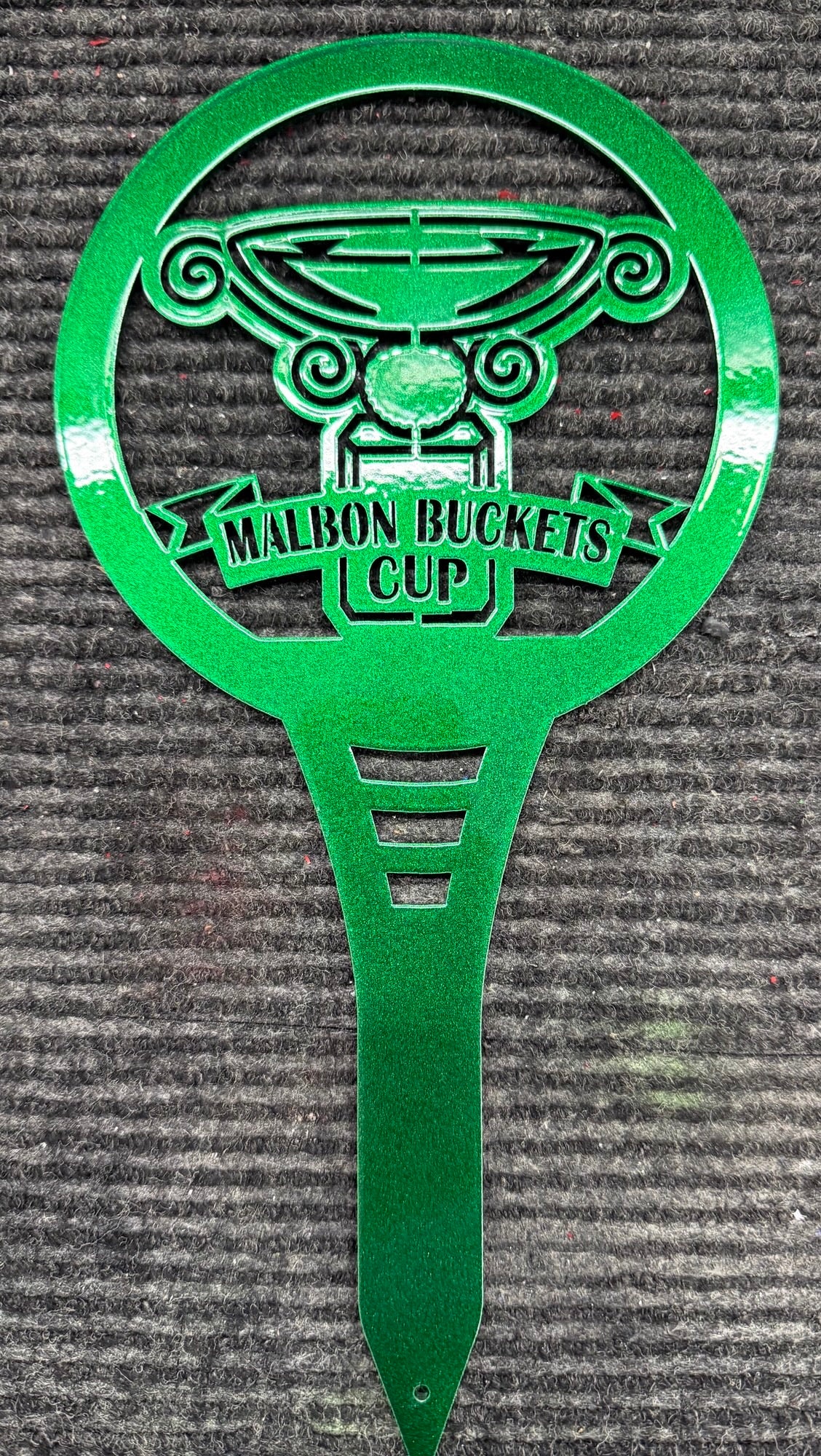 Custom Metal Golf Course Tee Markers