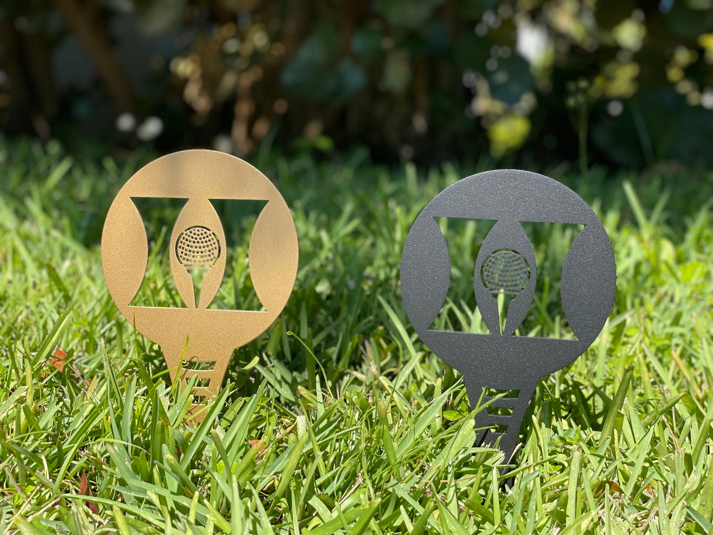 Custom Metal Golf Course Tee Markers