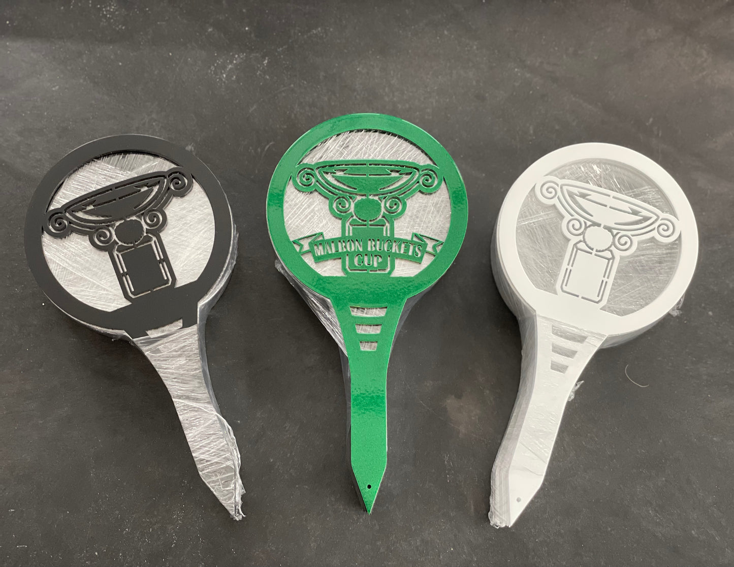 Custom Metal Golf Course Tee Markers