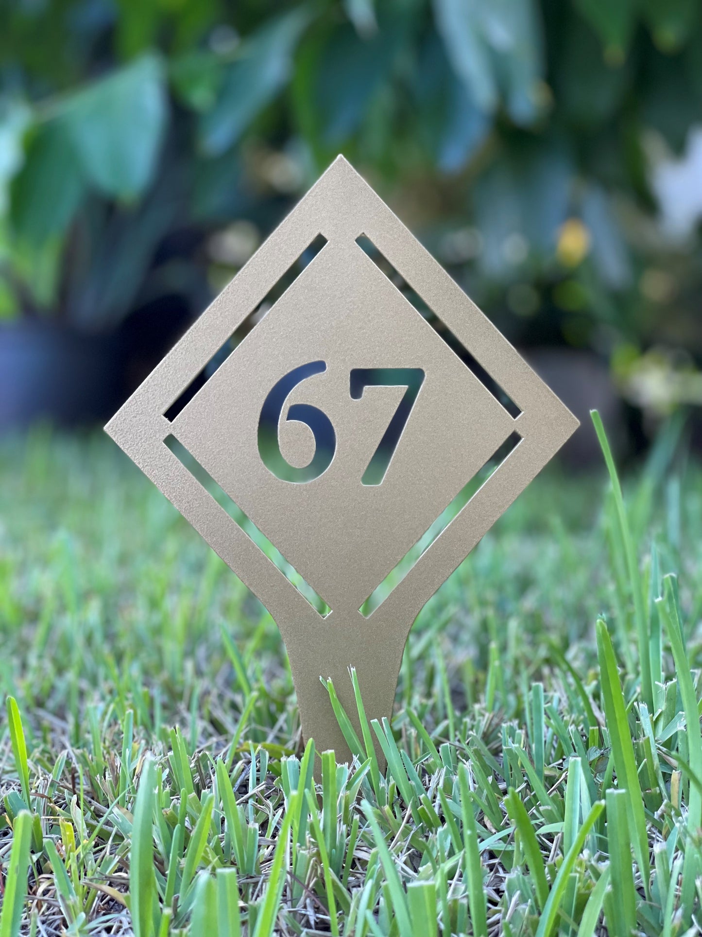 Custom Aluminum Golf Course Tee Markers