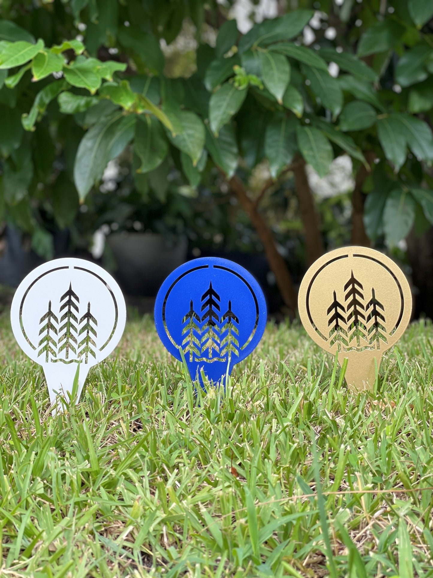 Custom Aluminum Golf Course Tee Markers